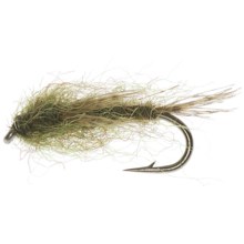 Birdnest Nymph Fly - Dozen in Olive - Closeouts