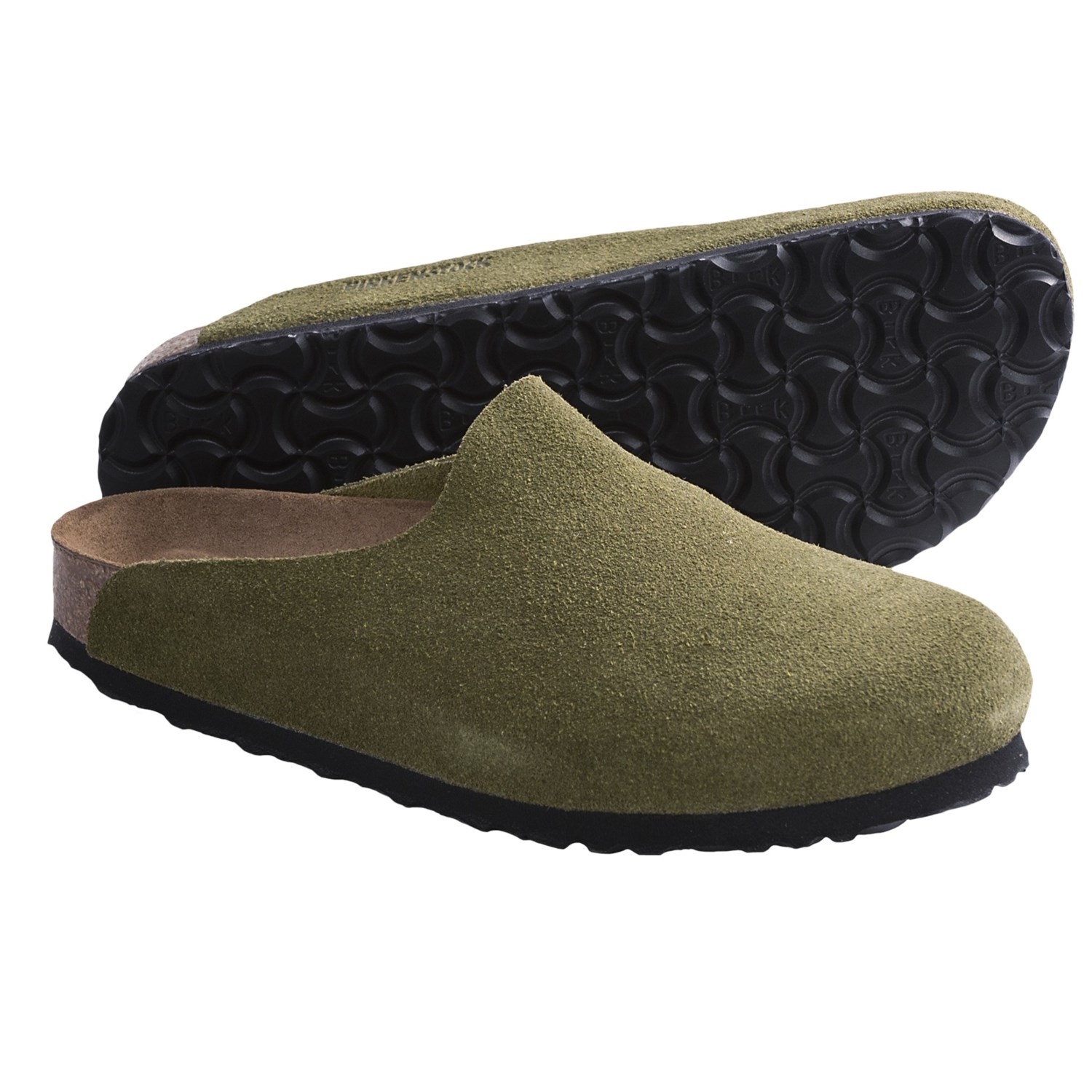 Birkenstock Amsterdam Soft Footbed Clogs - Suede (For Women) - Save 29 ...