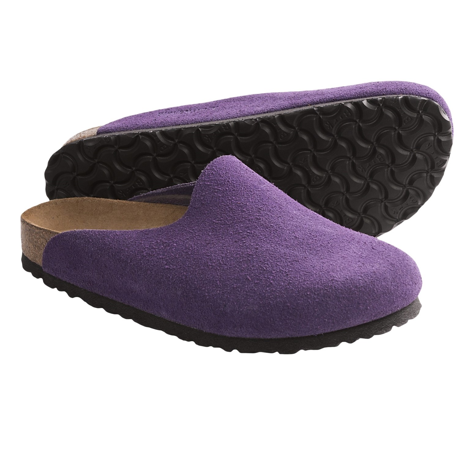 Birkenstock Amsterdam Soft Footbed Clogs - Suede (For Women) - Save 29 ...