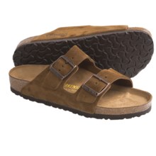 Birkenstock Arizona Suede Sandals (For Men and Women) in Brown Suede - Closeouts