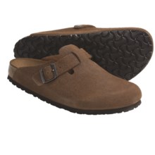 Birkenstock Boston Clogs - Soft Footbed (For Men and Women) in Sumatra Leather - Closeouts