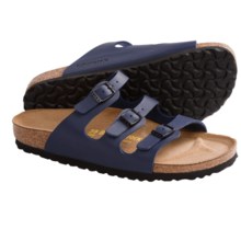 Birkenstock Florida Sandals - Birko-flor® (For Women) in Blue Birko-Flor - Closeouts