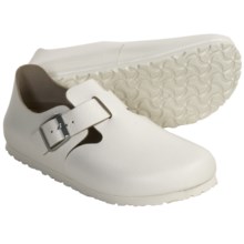 Birkenstock London Nubuck Shoes (For Men and Women) in White - Closeouts