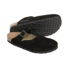Birkenstock Rosemead Mary Jane Shoes - Leather (For Women) in Black Suede - Closeouts