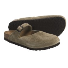 Birkenstock Rosemead Mary Jane Shoes - Leather (For Women) in Taupe Suede - Closeouts