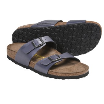 Birkenstock Sydney Sandals - Birko-flor® Straps (For Women) in Onyx