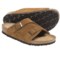 Birkenstock Zurich Sandals - Leather (For Men and Women) in Brown Suede