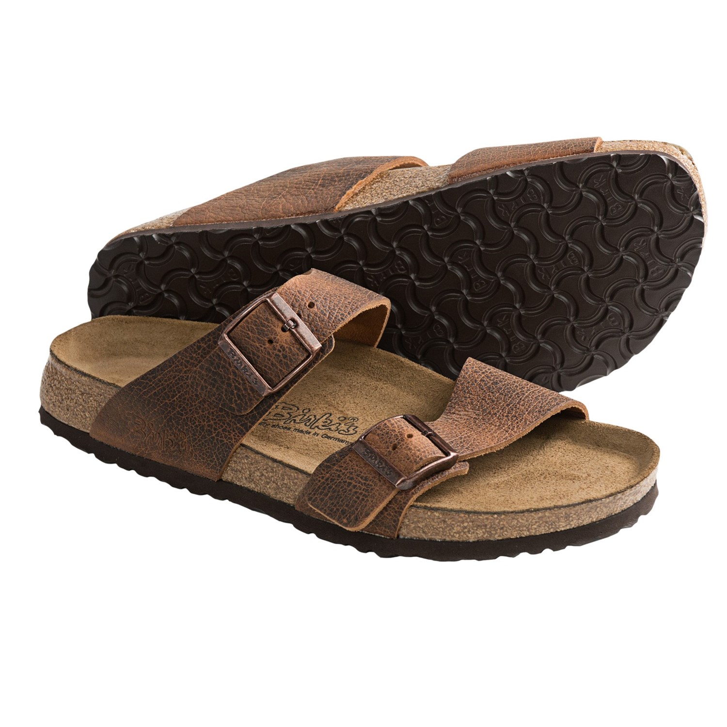 Birkiâ€™s by Birkenstock Skorpios Sandals - Leather (For Men) in ...