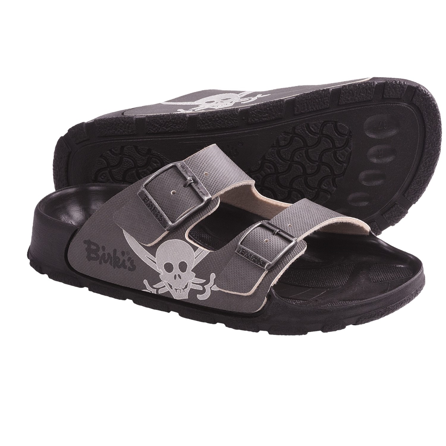 Birkiâs by Birkenstock Haiti Skull Sandals - Birko-flor® (For Men ... Birkiâs by Birkenstock Haiti Skull Sandals - Birko-flor® (For Men ...