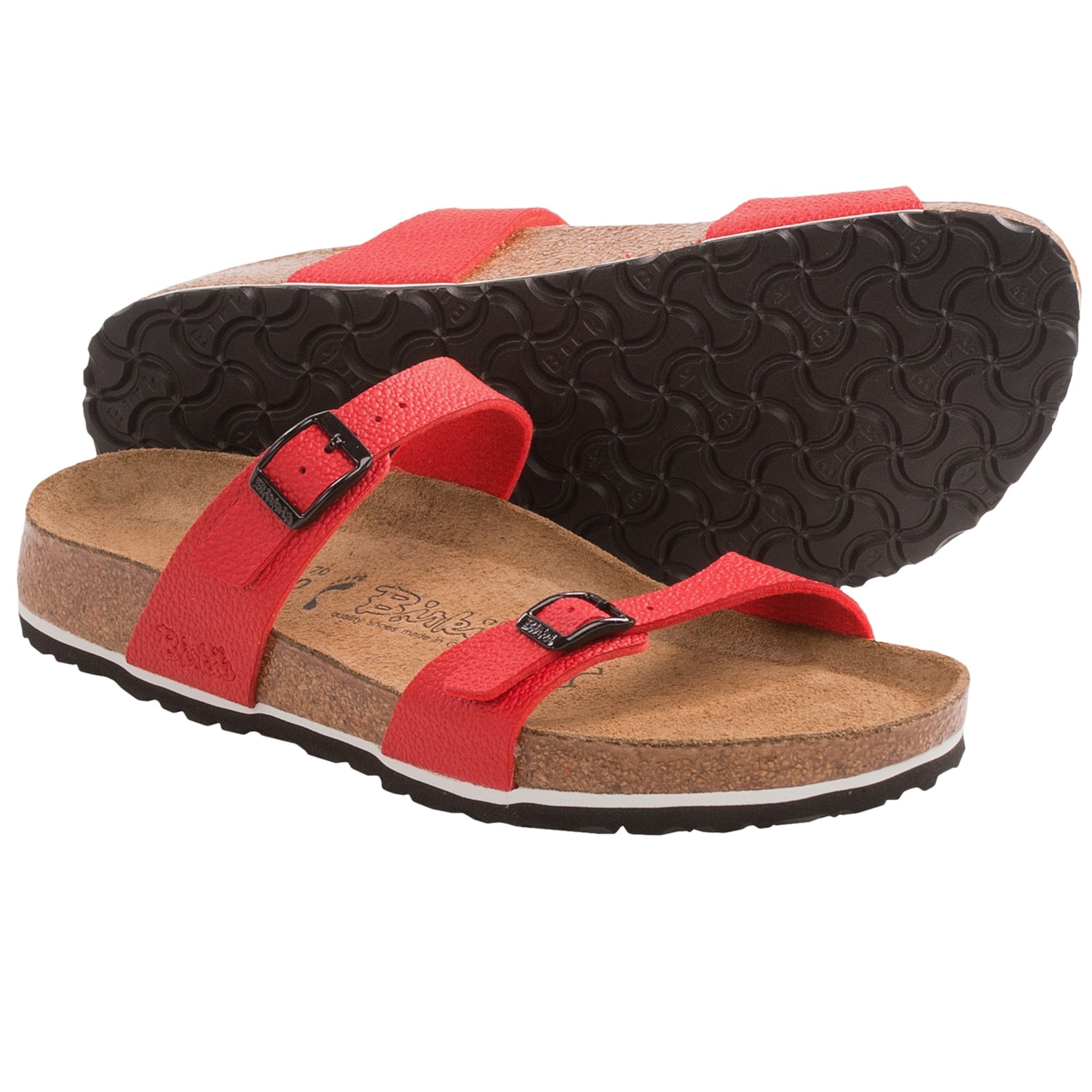 Birkiâs by Birkenstock Tahiti Drops Sandals - Birko-flor®, Soft ... Birkiâs by Birkenstock Tahiti Drops Sandals - Birko-flor®, Soft ...