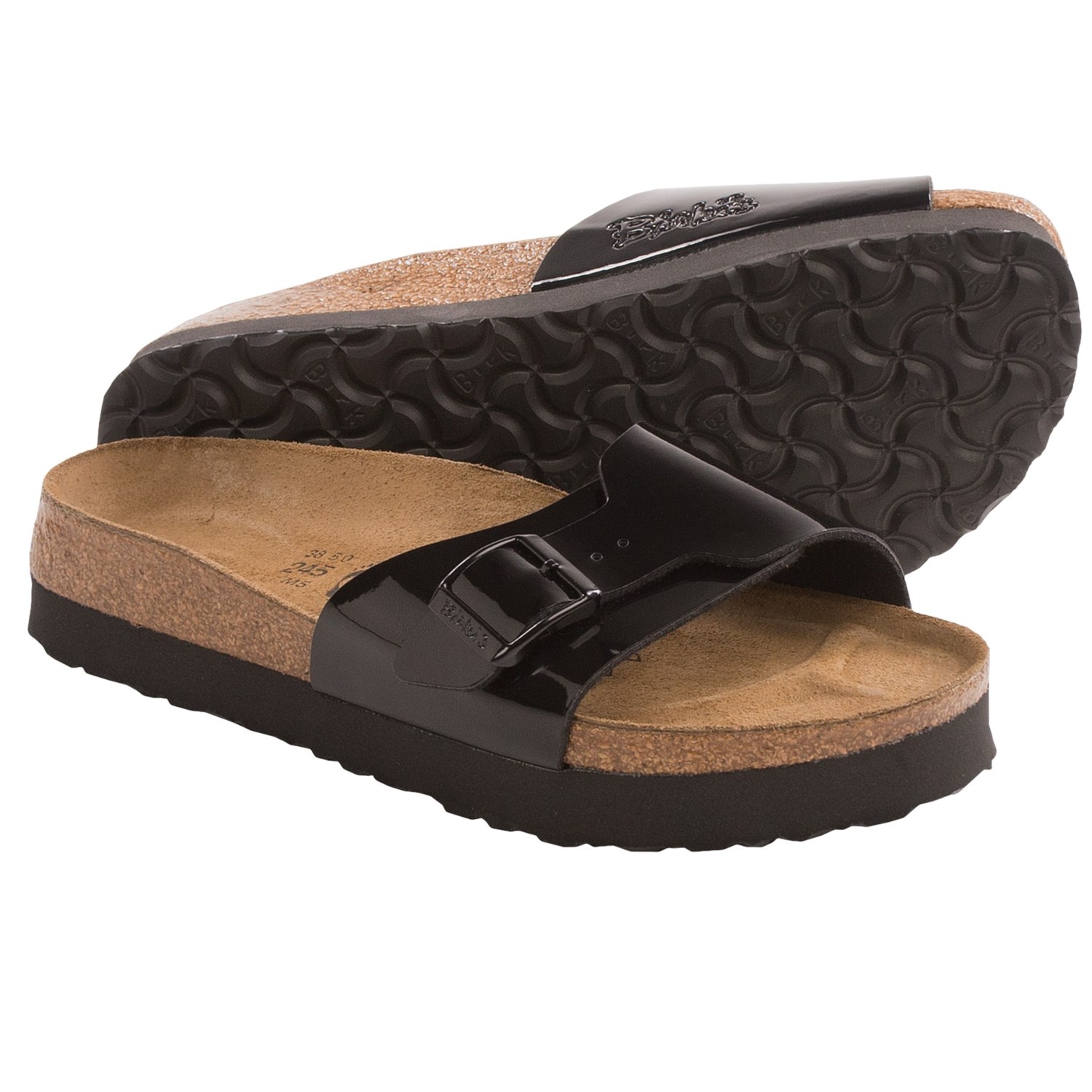 Birkiâ€™s by Birkenstock Catalina Platform Sandals - Patent Birko-flor ...
