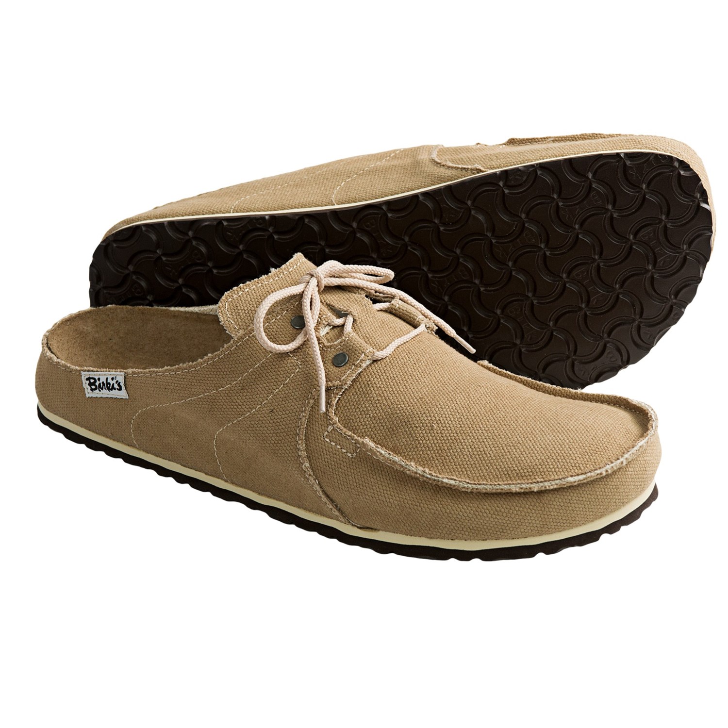 ... by Birkenstock Super Skipper Clogs - Canvas (For Men) in Camel