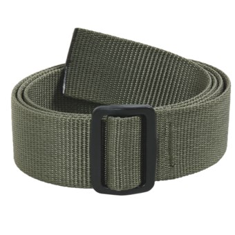 Bison Designs Slider Web Belt - 38mm (For Men and Women) in Olive