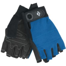 Black Diamond Equipment Crag Climbing Gloves - Half-Finger (For Men and Women) in Cobalt - Closeouts