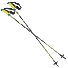 Black Diamond Equipment Fixed Length Carbon Alpine Ski Poles - 115-130cm, Pair in Blazing Yellow - Closeouts