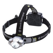 Black Diamond Equipment Icon LED Headlamp in Silver - Closeouts