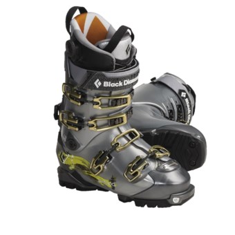 Black Diamond Equipment Method AT Ski Boots - Dynafit Compatible (For Men and Women) in Titanium