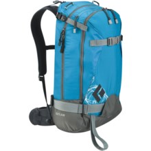 Black Diamond Equipment Outlaw Snowsport Backpack in Ocean Print - Closeouts