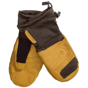 Black Diamond Equipment Virago Gore-Tex® XCR® Mittens - Waterproof, Insulated (For Men) in Natural