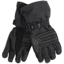 Black Diamond Equipment Vision Gloves - Removable Fleece Liner (For Men) in Black - Closeouts