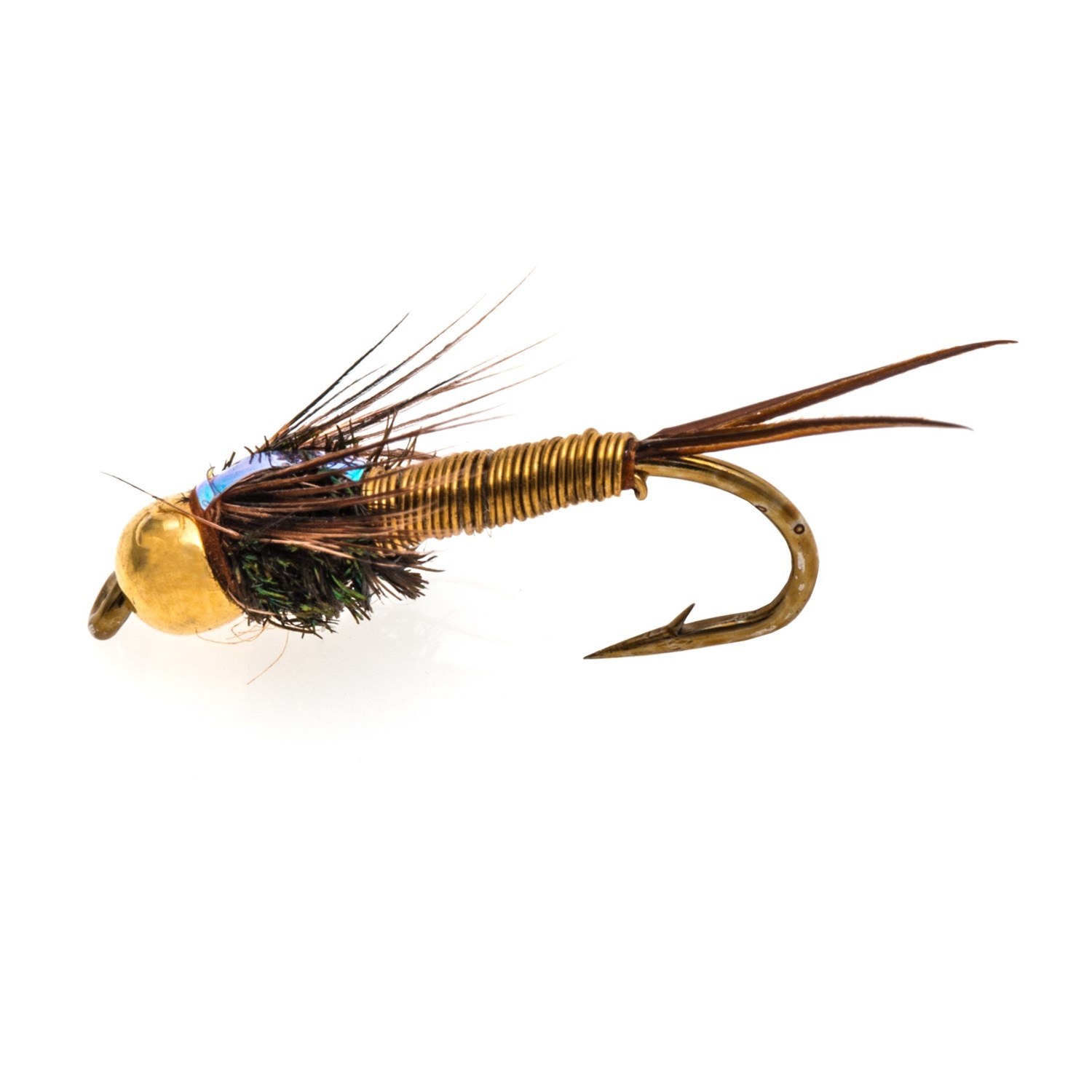Black's Flies Bead Head Flashback Copper John Nymph Flies Dozen