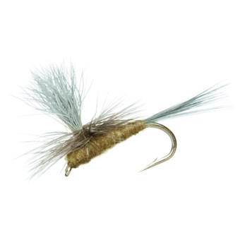 Black's Flies Parachute BWO Dry Flies - 12 in Blue Wing Olive