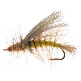 Black's Flies Stimulator Dry Flies - 12 in Yellow