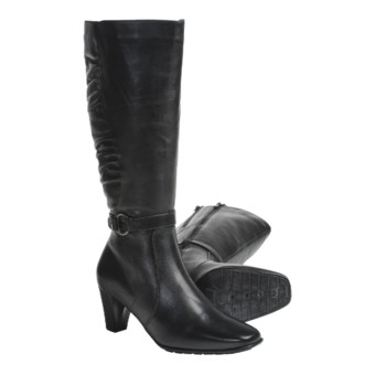 Blondo Carry Knee-High Boots - Leather (For Women) in Black