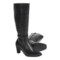 Blondo Carry Knee-High Boots - Leather (For Women) in Black