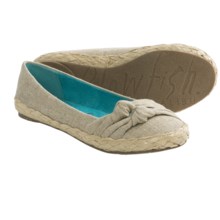 Blowfish Priscilla Flats (For Women) in Natural Cozumel Linen - Closeouts