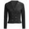 Blue Canoe Double-Breasted Jacket - Shawl Collar (For Women) in Black