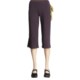 Blue Canoe Side-Tie Crop Pants - Stretch Organic Cotton, Narrow Hip (For Women)