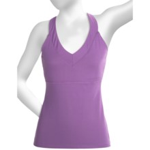 Blue Canoe V-Band Tank Top - Built-In Shelf Bra, Recycled Polyester (For Women) in Wisteria - Closeouts