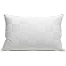Blue Ridge Home Fashions Hotel Grand® Siberian White Down Pillow - King, 1000 TC Damask in White - Overstock