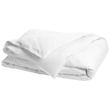 Blue Ridge Home Fashions Olympia Cambric Down Comforter - Full-Queen, 233 TC in White - Overstock
