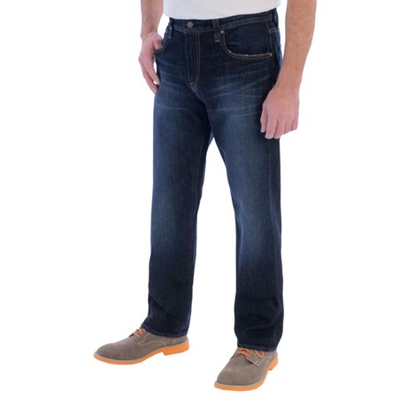 Bluer Denim M18 Loose Straight Jeans For Men