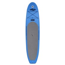 Boardworks SHUBU Inflatable Stand-Up Paddle Board - 10’7” in Blue/Grey/Yellow - Closeouts