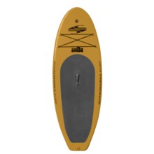 Boardworks SHUBU Inflatable Stand-Up Paddle Board - 8’2”, Wide in Yellow/Grey/Orange - 2nds