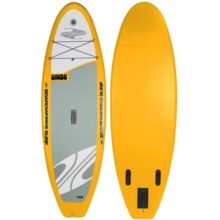 Boardworks SHUBU Inflatable Stand-Up Paddle Board - 9’2”, Wide in Yellow/Grey/Orange - 2nds
