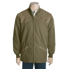 Bob Allen Shooting Coat - Insulated, Suede Panels (For Men) in Moss - Closeouts