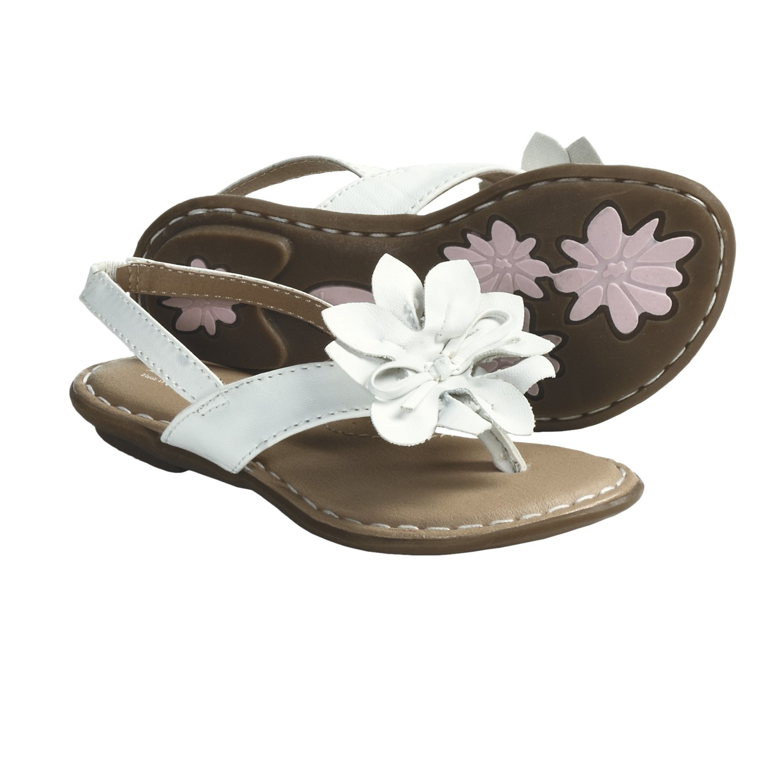 ... by Born Faye Sandals - Flower Accent (For Toddler Girls) - Save 73%