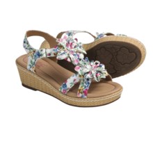 B.O.C. by Born Felicity Sandals - Ankle Strap (For Girls) in Floral Print - Closeouts