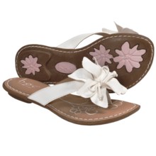 B.O.C. by Born Paige Thong Sandals (For Girls) in White - Closeouts