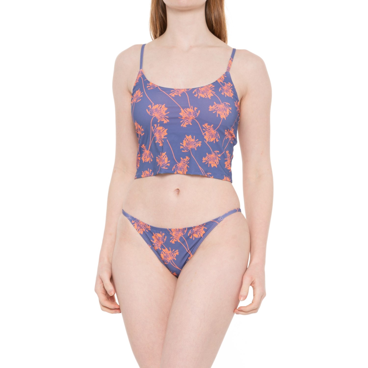 Body Glove Dandelion Norah Tankini Top And Fixed Brasilia Bikini