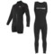 Body Glove Explorer X2 Diving Wetsuit - 5mm, John and Jacket Combo (For Men) in Black/Black/Black