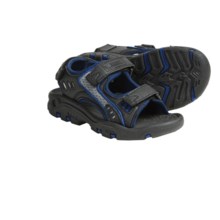 Body Glove Lazer 2 Sandals (For Kids and Youth) in Black/Royal - Closeouts