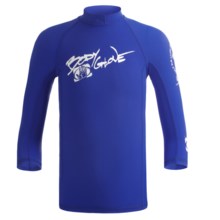 Body Glove Lycra® Rashguard - Long Sleeve (For Kids and Youth) in Royal - Closeouts