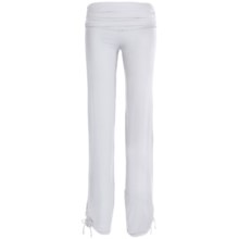 Body Up Yoga Strings Pants (For Women) in White - Closeouts