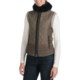 Bogner Cody-P Quilted Vest - Blue Fox Fur (For Women)
