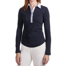 Bogner Donata Shirt - Long Sleeve (For Women) in Navy - Closeouts